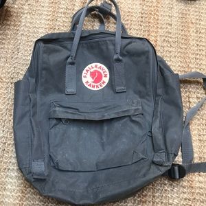 Fjallraven Gray Backpack